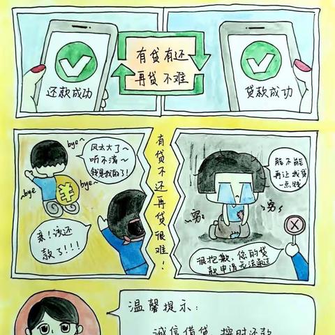 诚信宣传丨看漫画，守诚信