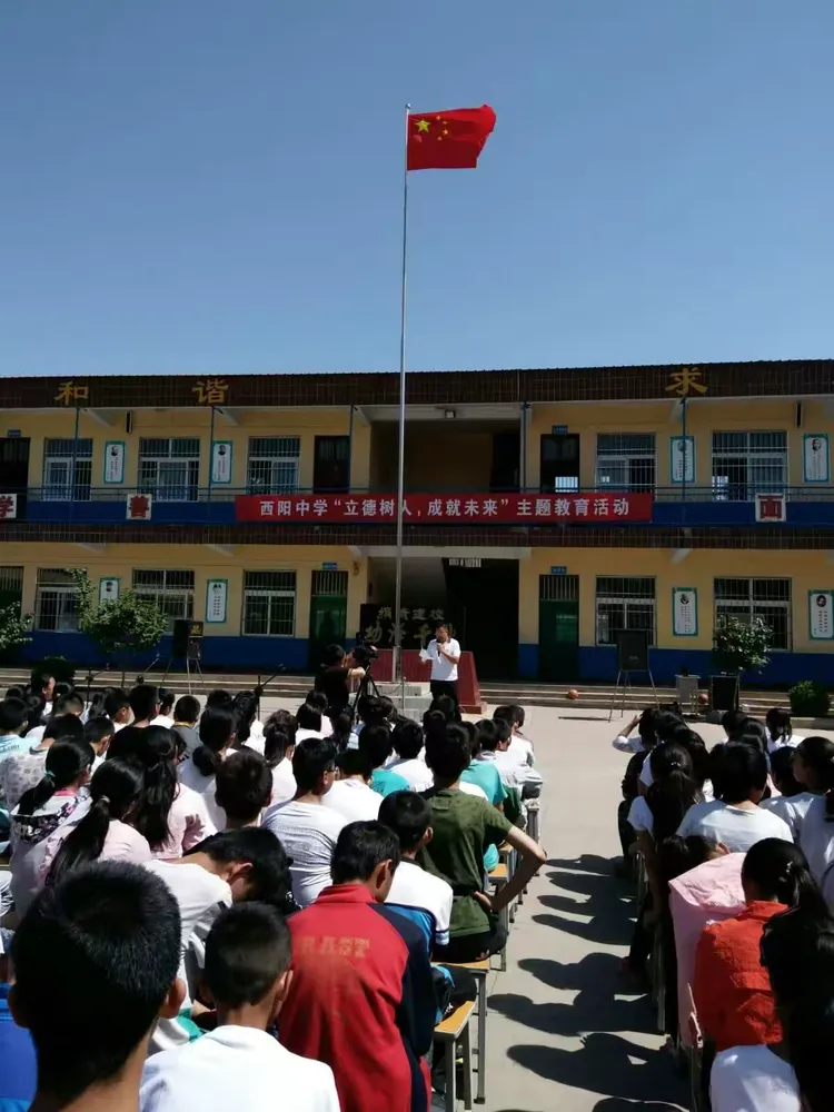 西阳中学六年级珍爱生命, 远离溺水伤害主题班会!