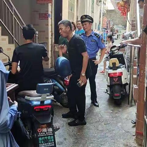 南海社区“国庆”期间安全隐患排查工作情况