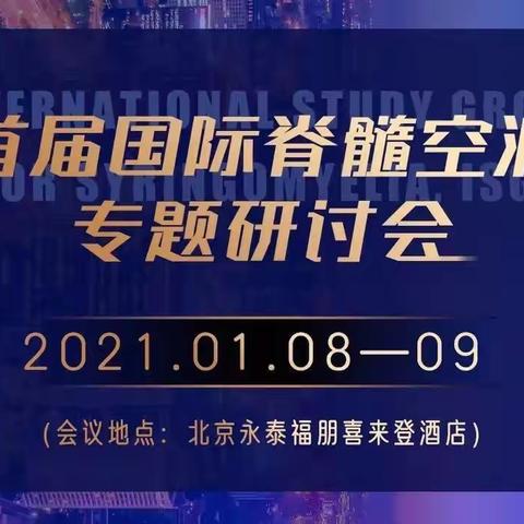 首届国际脊髓空洞专题研讨会