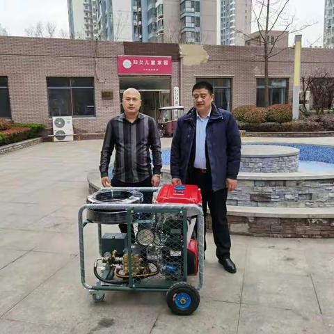 祥泰物业高压疏通机交货啦