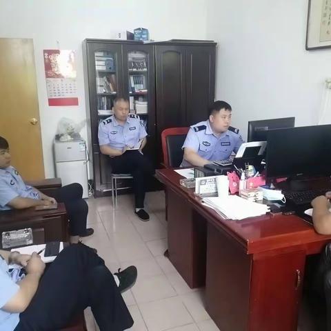 治安大队组织召开会议部署当前工作