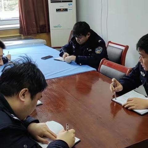 分局治安大队召开全体人员会议部署当前重点工作