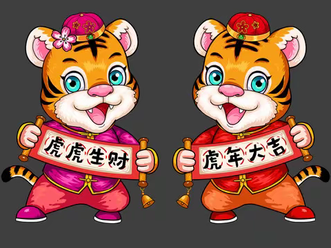 “虎虎生威”迎新春，传统文化润心田