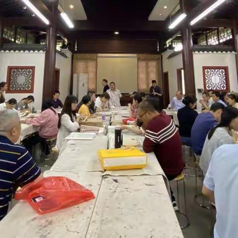 遇学书日，雨天让行——庐陵书法院五月授课纪实