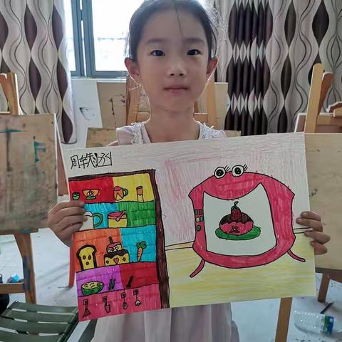 七彩阳光暑期部分同学作品小展示