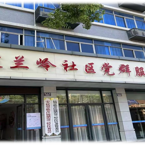 高举团旗跟党走 兰岭社区志愿者服务暑期实践-临安中学高一（7）班