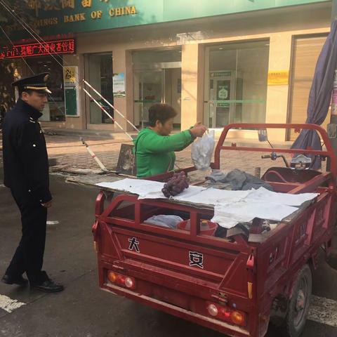 【共建共管美丽高新】城管高新分局十大队（秦渡）2019年10月8日工作开展情况