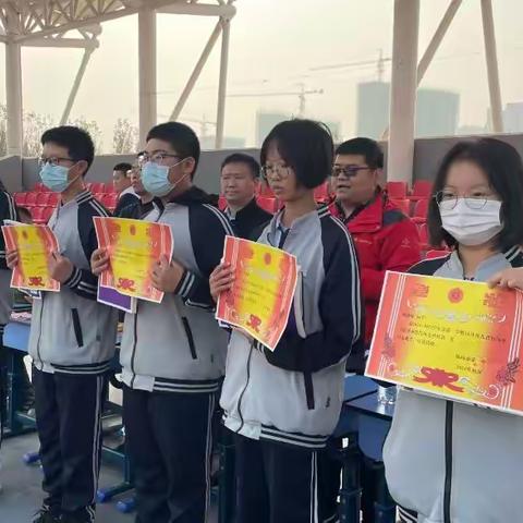 廊坊一中高一年级第一次月考表彰大会顺利召开