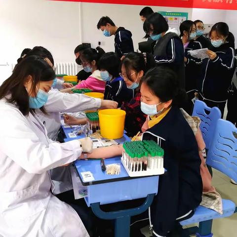 廊坊一中教务处与高三年级组织开展2021年高考体检工作