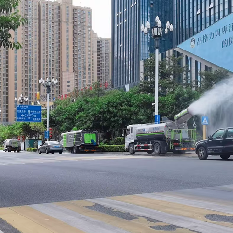 0930多项举措——阳光朗洁全力做好国庆节前环境卫生保障工作