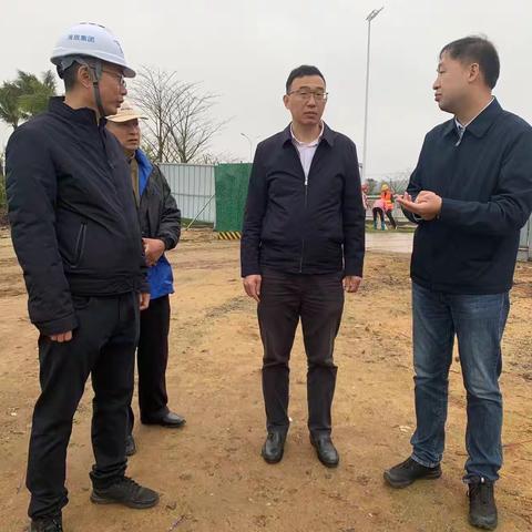 市政府副秘书长孟维华同志调研文体项目建设发展情况
