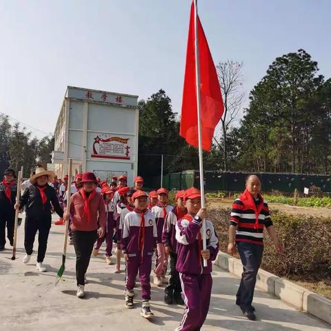 学习雷锋精神，争做新时代好少年——羊头镇中红完小学习雷锋主题活动