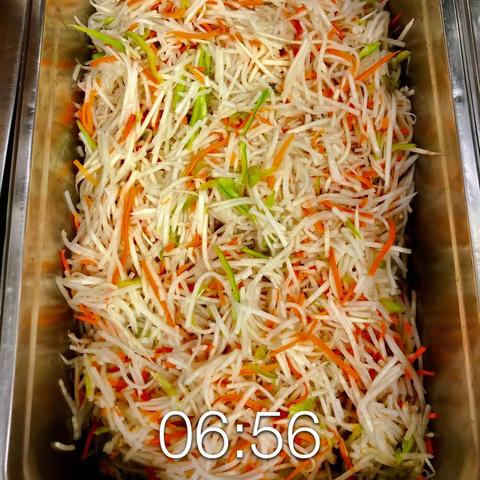 中铝项目部早中晚三餐