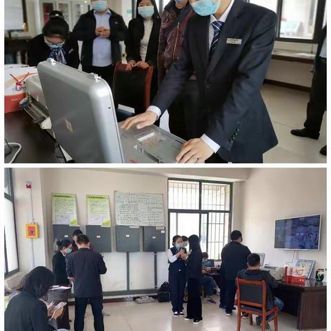 病毒无情，人本有情——宝城支行到县一高为教师开通手机银行，完成线上收缴学费