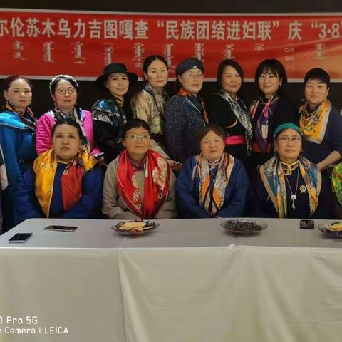 乌力吉图嘎查妇联开展“民族团结进妇联”庆“3·8”主题活动