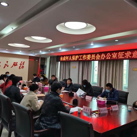 安阳市召开未成年人保护工作征求意见会