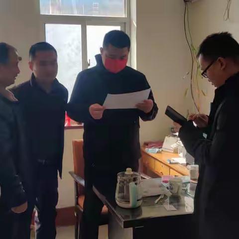 威县应急管理局工作组对乡镇春节期间值班情况进行督导检查