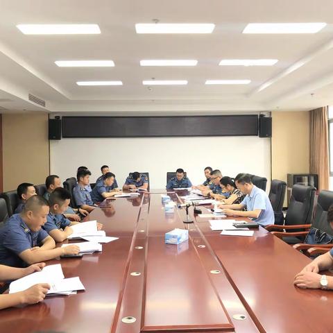 湘东区治超站召开交通运输执法领域突出问题专项整治行动推进会