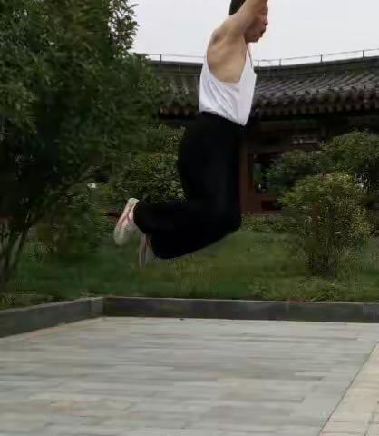 铁掌神功真给力    单手劈砖如削泥