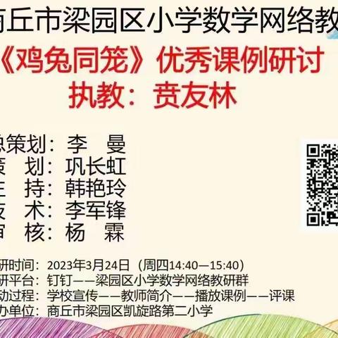 教以共进，研以致远——梁园区昆仑路小学数学网络教研