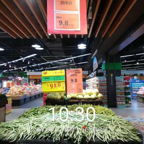 咸宁区域通城店2023.2.27生鲜第二次开业报告