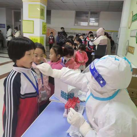 核酸检测入校园 凝心聚力筑防线——莱芜区妇幼保健计划生育服务中心在行动