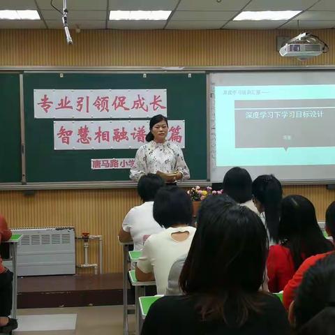 专业引领促成长   智慧相融谱新篇