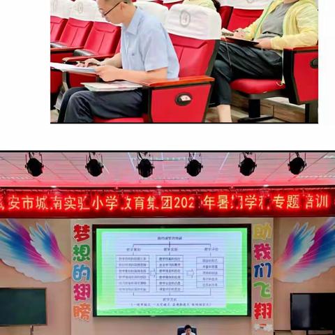 厉兵秣马迎双减，学科赋“智”育英才 ——城南实验小学教育集团开展新学期教师业务培训活动