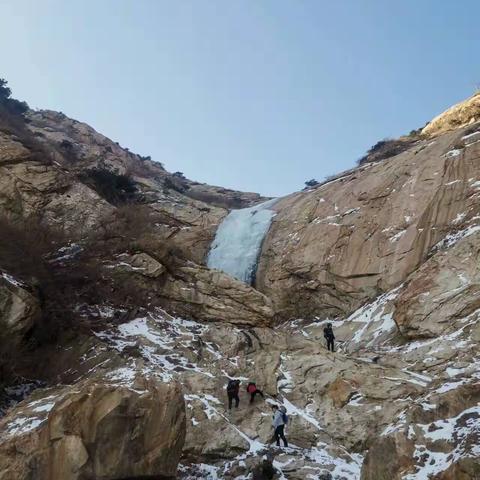 征服冰石涧——登山赏景