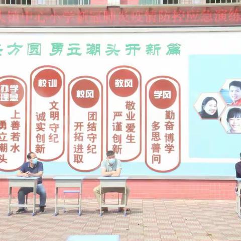 佛冈县水头镇中心小学新冠肺炎疫情应急处置演练