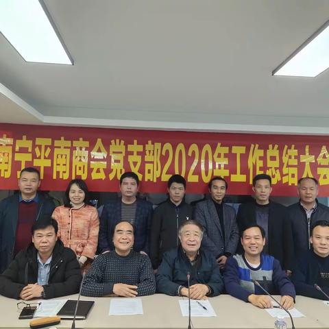 南宁市平南商会党支部2020年度党员大会暨工作总结