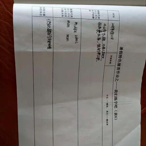 江观祺广东韶关实验中学初一学生暑假特色德育作业