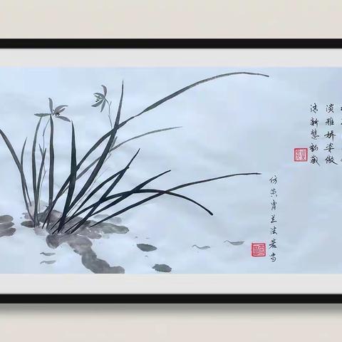 画与诗：梅兰竹菊