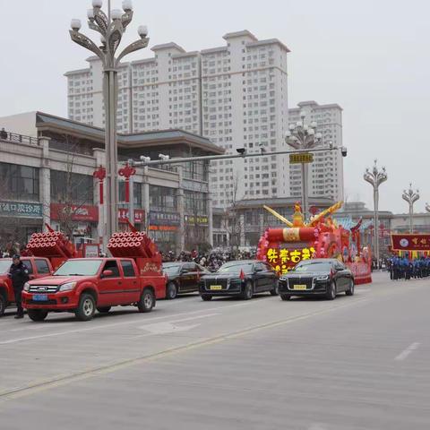 正月初十“龙腾盛世”社火游演凤翔