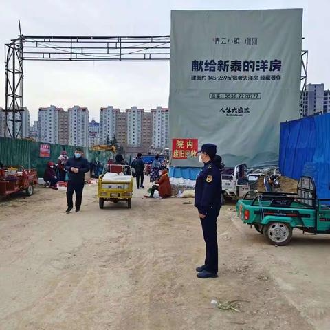 持续发力再提升 数字城管守护农贸市场周边秩序