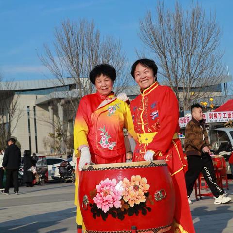 桂花社区鼓舞团2026新春庙会活动纪实