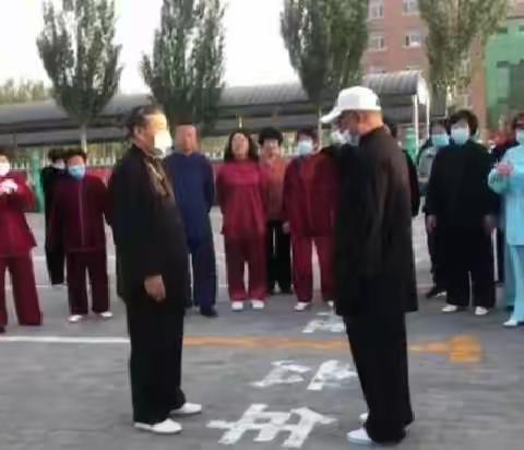 东兴太极拳队首届太极推手学习班结业暨庆祝中国共产党建党100周年表演