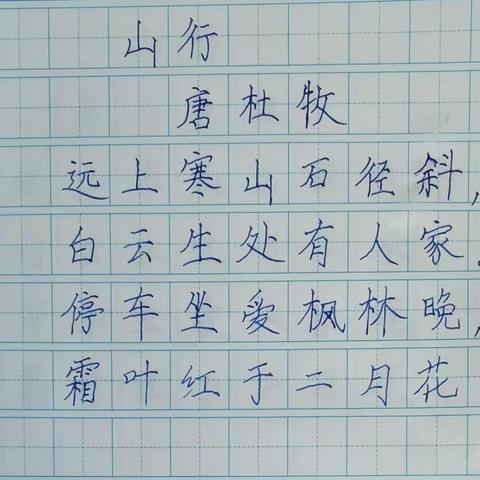 笔端生韵 翰墨飘香——黄西河小学学生假期书法练习活动