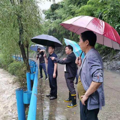 闻汛而动 冲锋在前—麻柳镇迅速出击全力以赴抗汛抢险！