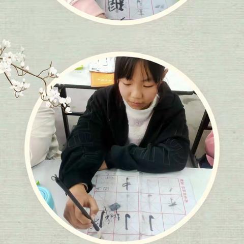 翰墨飘香  展我风采——楼观台九年制学校书法课后服务