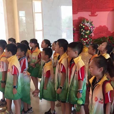“缅怀革命先烈，弘扬民族精神”2019年虹桥小学1705班暑假实践活动