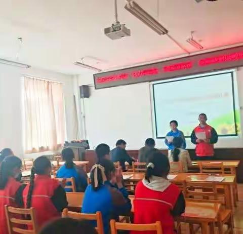 21团中学八年级“从小学党史，永远跟党走”主题教育诗歌朗诵比赛