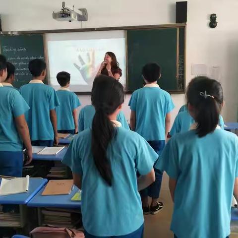 鑫源中学初中英语组“说讲评”公开课