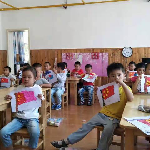 “祖国，我爱你”山坡中心幼儿园大一班庆祝新中国成立70周年，祝祖国妈妈生日快乐