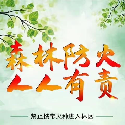 紧筑林草安全墙，防患于未然