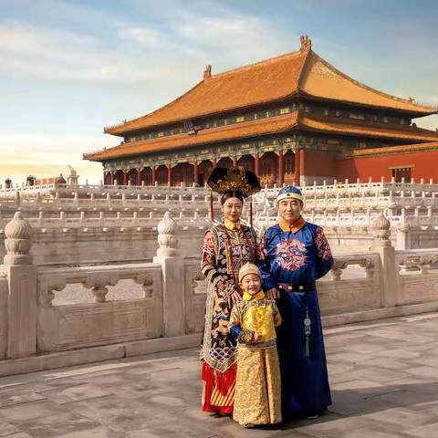 故宫化妆摄影