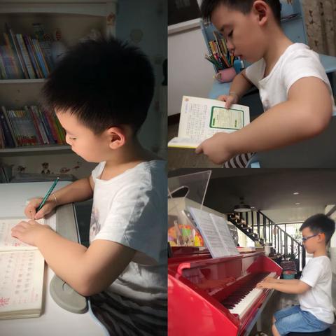 我的美好暑期生活        戚朱辰