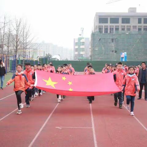 莒县第六实验小学第三周升旗仪式中队风采展示———四四中队