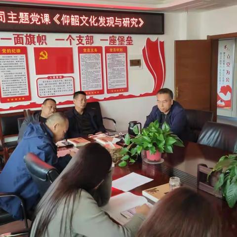 区黄金总公司：开展学习习近平致仰韶文化发现和中国现代考古学诞生100周年的贺信专题党日活动